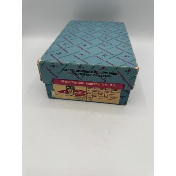 Madame Alexander Turkey International Doll - 8" #587 W/ Box Tag - Picture 4 of 4